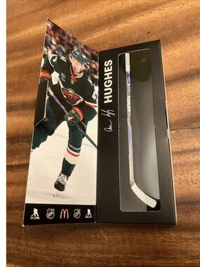 McDonald's NHL Star Collectable Mini Sticks 2026 Canada Exclusive - Hughes